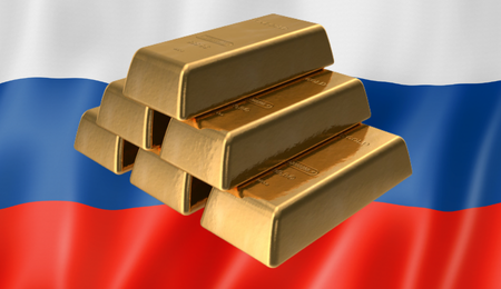 Russia's Central Bank Gold and Silver Reserves Since 1990