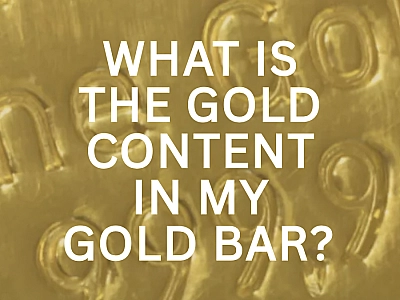 What is the Gold Content in My Gold Bar?