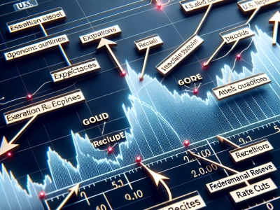 Gold Prices Surge Amid Economic Uncertainty and Fed Rate Cut Expectations