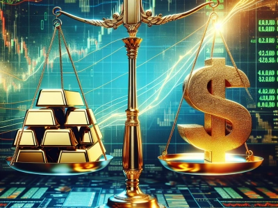 Gold Prices Experience Modest Decline Amid Federal Reserve Rate Cut and Strengthening Dollar
