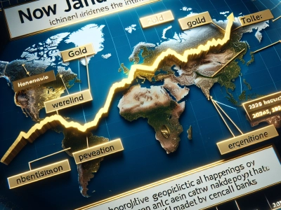Gold Prices Surge Amid Geopolitical Tensions and Central Bank Demand